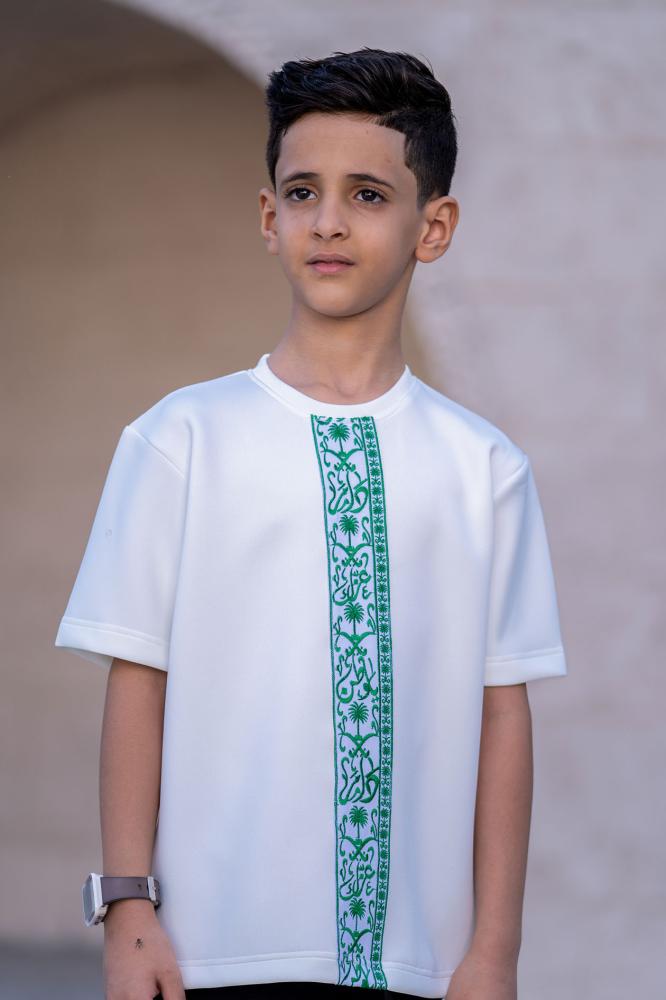 تيشرت اليوم الوطني ولادي KSA88