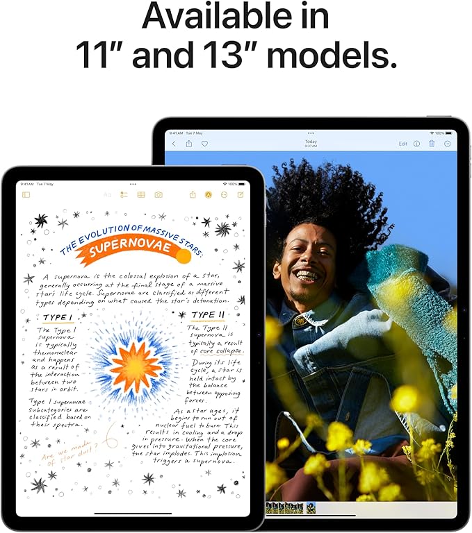 iPad Air 11 inch, M2 Wi-Fi without SIM card, 256 GB capacity | ارض