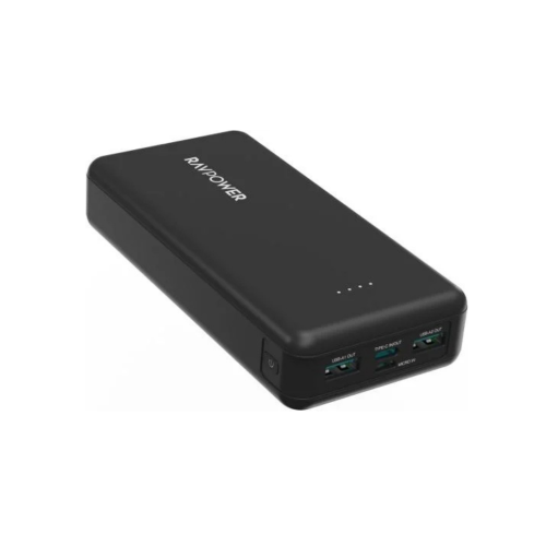 بطارية متنقله راف باور RP-PB1216 20000mah 15W 4-po...