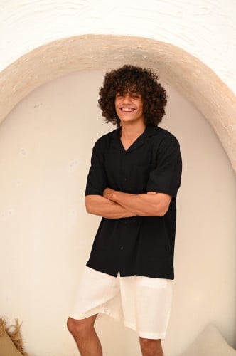 Linen Shirt Short sleeve L103