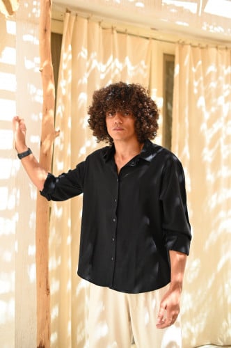 Linen Shirt Long sleeve L113