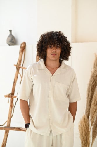Linen Shirt Short sleeve L101