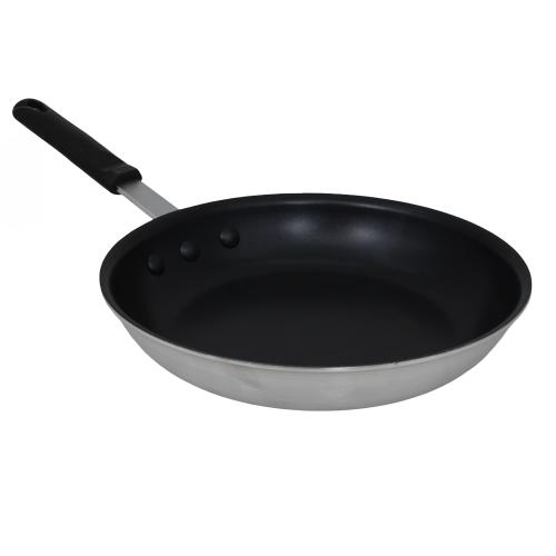 طاوة المنيوم طبقة تيفال يد اسود م 22 سم