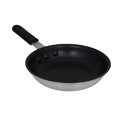 طاوة المنيوم طبقة تيفال يد اسود م 18 سم