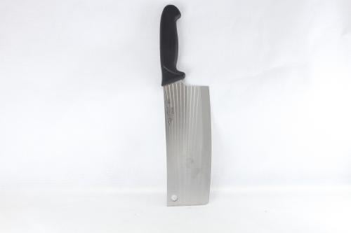 ساطور لحم يد اسود مقاس 22 سم