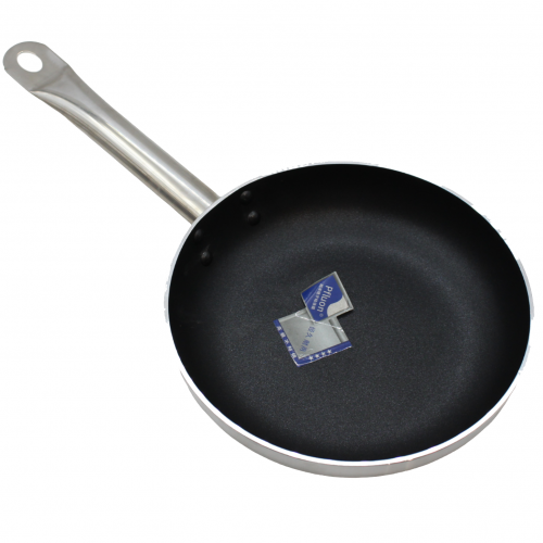 طاوة المنيوم يد استيل مقاس 22