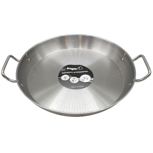 طاوة استيل بيدين مقاس 40