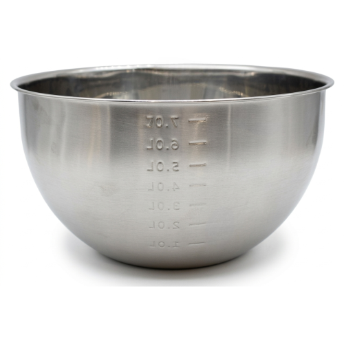 بولة خلط ستيل عميق مقاس 30 سم 7 لتر