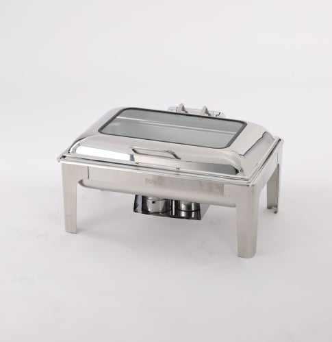 سخان بوفيه هيدروليك مستطيل 9 لتر فضي