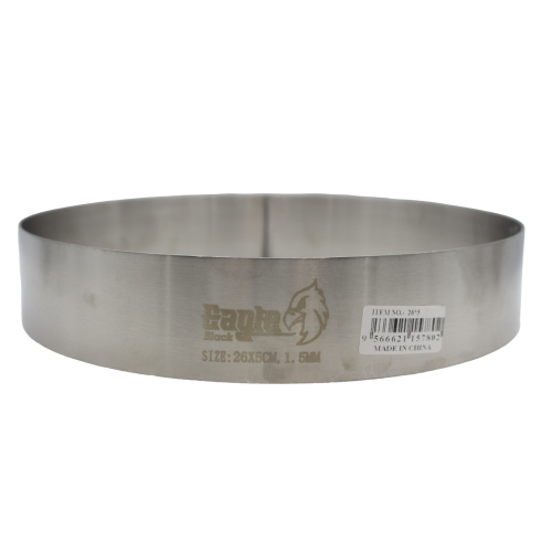 قالب كيك استيل دائري 26*5