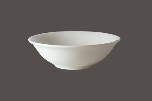 صحن دائري بورسلان كريمي 12 سم