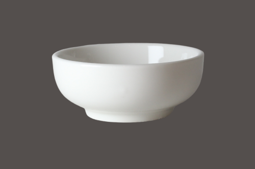 صحن بورسلان دائري كريمي 90 مل