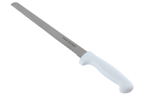 سكين خبز مشرشر أبيض 29 سم