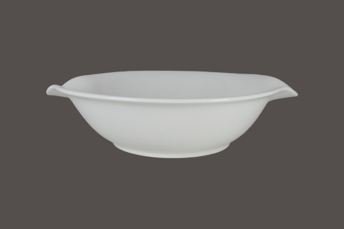 صحن بورسلان دائري كريمي 28 سم