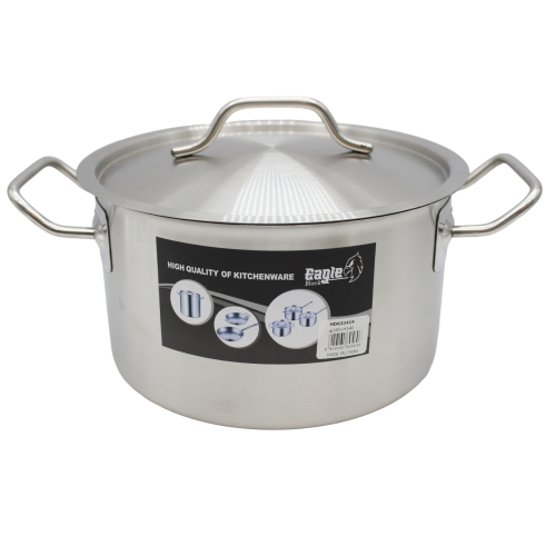 قدر استيل 24*14