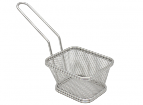 شبك تقديم بطاطس استيل صغير 10*10 سم