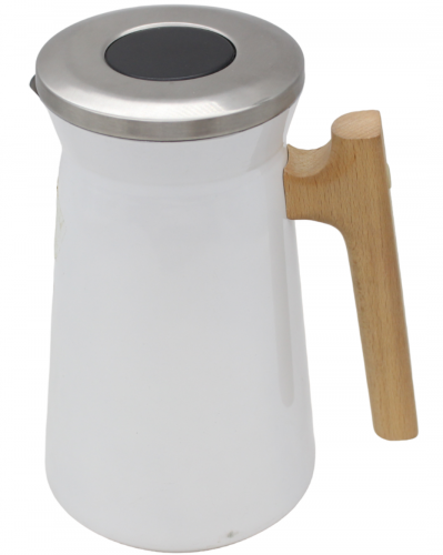 ترمس استيل ابيض 1 لتر