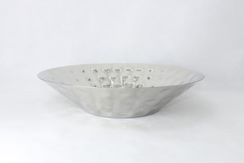 صحن استيل دائري منقوش