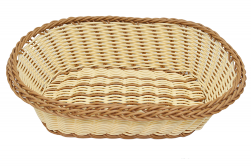 سله خبز بيضاوي وسط