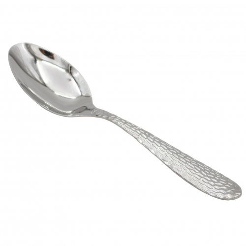 طقم ملعقه اكل كبير منقوش (18/10)