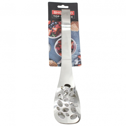 ملقاط حلا استيل مخرم