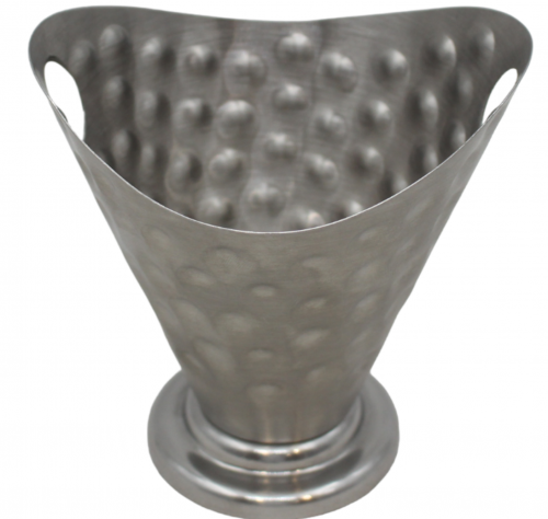 سطل استيل منقوش صغير