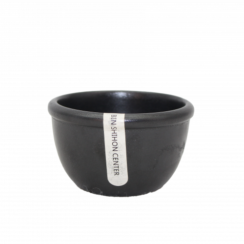 بولة شوربه سيراميك اسود خشن