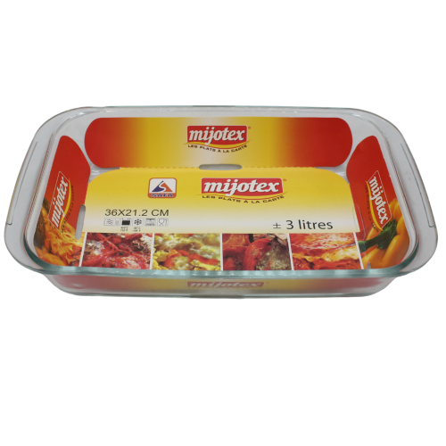 صينيه فرن زجاج 3 لتر