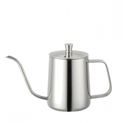 إبريق ترشيح استيل مع غطاء