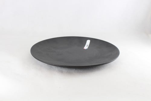 صحن بورسلان اسود خشن 27 سم