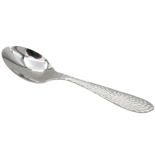 طقم ملعقه حلا منقوش (18/10)