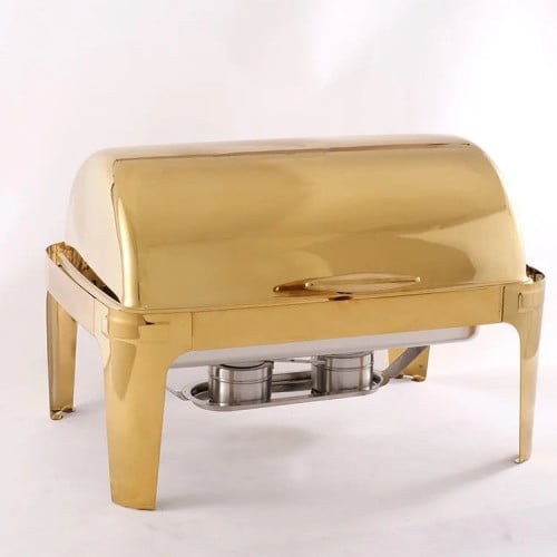 سخان قلاب مستطيل لون ذهبي 9 لتر