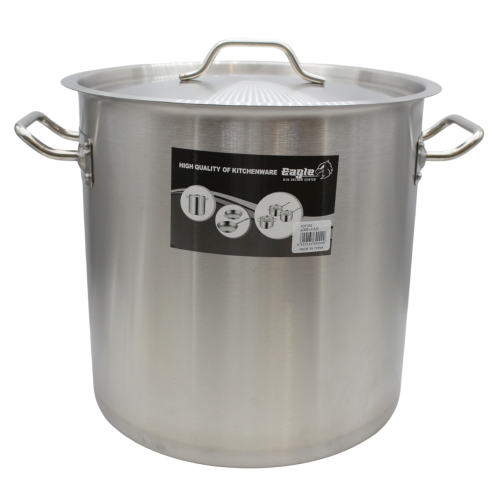 قدر استيل عميق 32*32 سعة 26 لتر