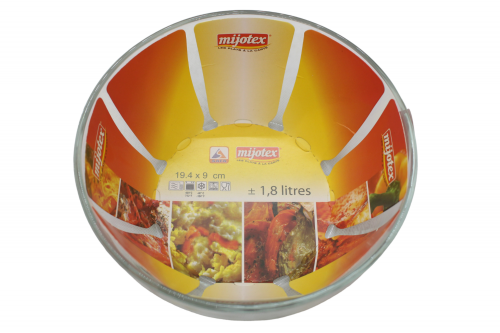 باديه خلط زجاج 1.8 لتر