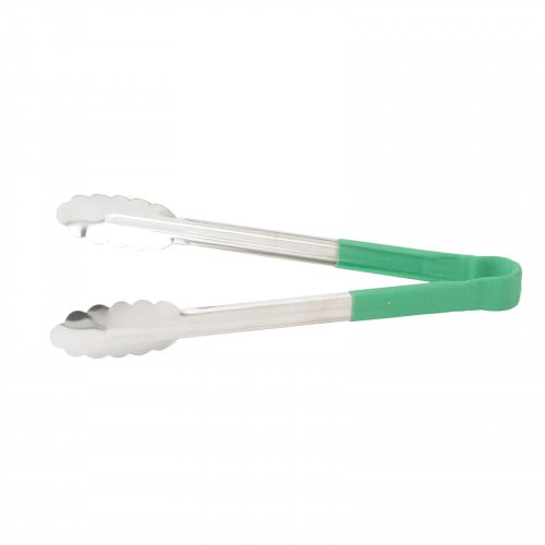 ملقاط استيل يد اخضر