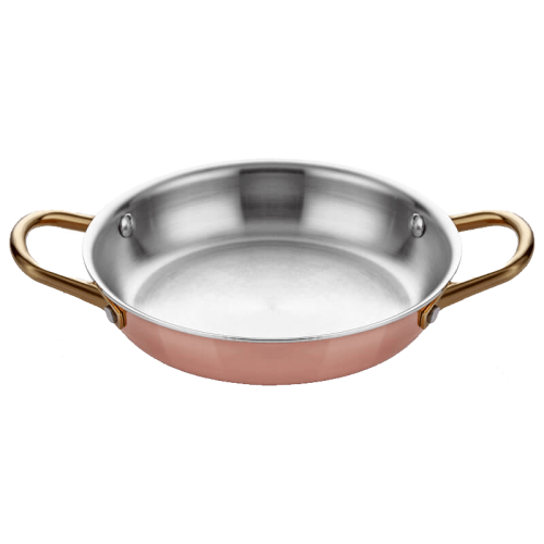 طاجن نحاسي بيدين 16سم تركي