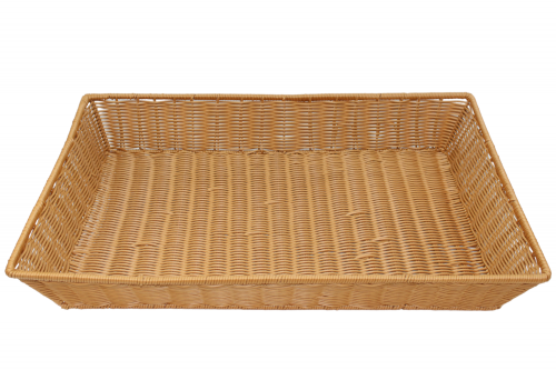 سله خبز مستطيل بني 59*39 عمق 9