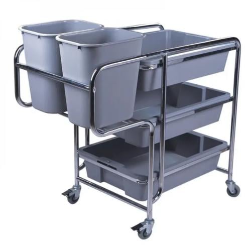 عربية نظافة رمادي صغير