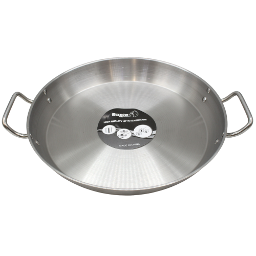 طاوة استيل بيدين مقاس 60 سم