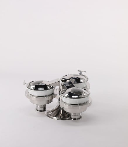 سخان بوفيه فضي ثلاثي