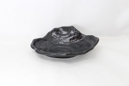 صحن ميلامين اسود