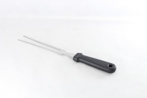 شوكة دجاج نحت يد اسود 17 سم