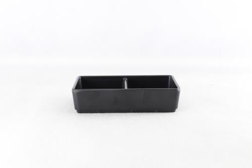 صحن صوص ميلامين مقسم اسود