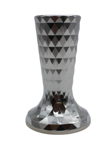 تامبر فضي نقش الماس فاخر 51 مم