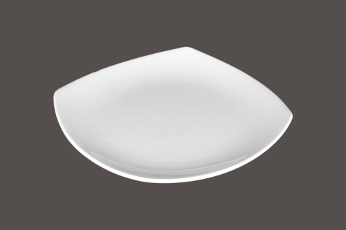 صحن بورسلان مربع كريمي