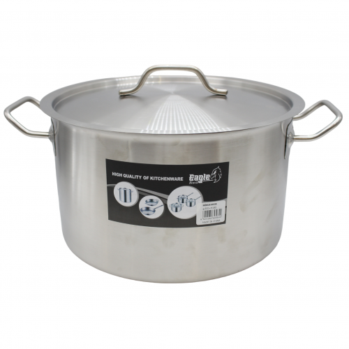 قدر  استيل 30*18 سعة 12.7 لتر