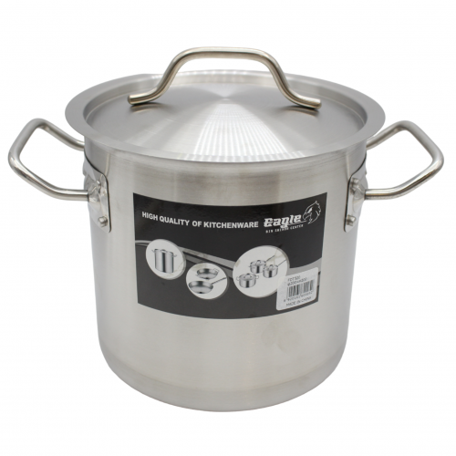 قدر استيل عميق 20*20 سعة 6 لتر