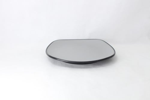 صحن ميلامين اسود ورصاصي