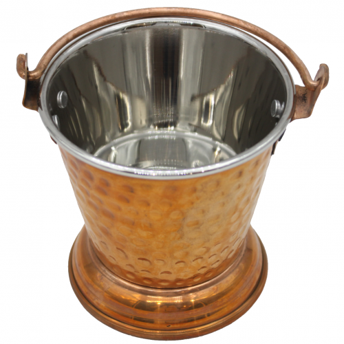 سطل ثلج نحاسي