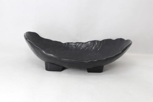 صحن ميلامين اسود